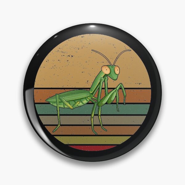 Item preview, Funny Retro Vintage Praying Mantis designed and sold by jcorres.