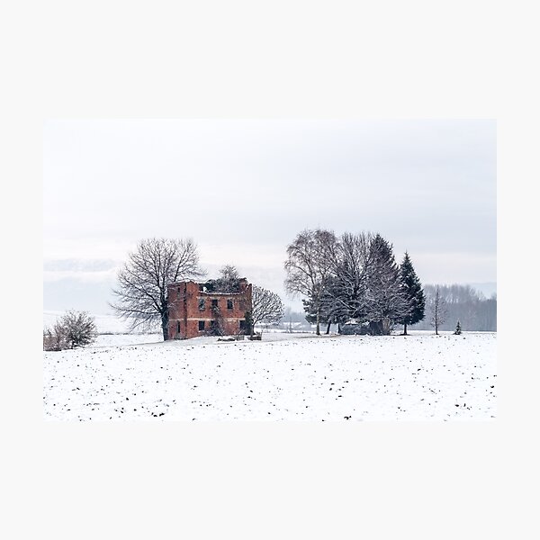 Item preview, snow covering an abandoned farm designed and sold by zakaz86.