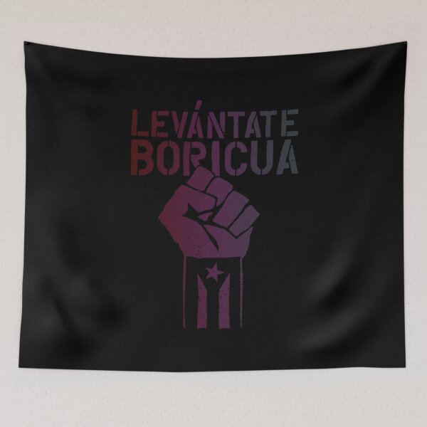 Item preview, Levantate Boricua Puerto Rico Flag designed and sold by NearDoubt.