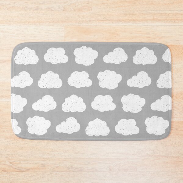 Item preview, Modern Grey Clouds Pattern designed and sold by owliedesign.