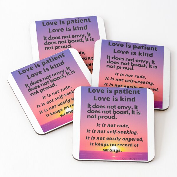 Item preview, Love is patient designed and sold by MuscleCarTs.