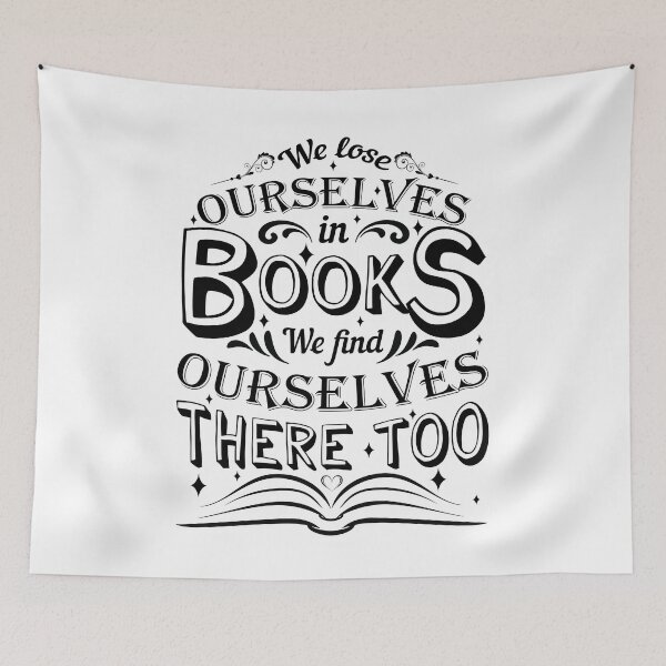 Item preview, We lose ourselves in books designed and sold by Beefytee.