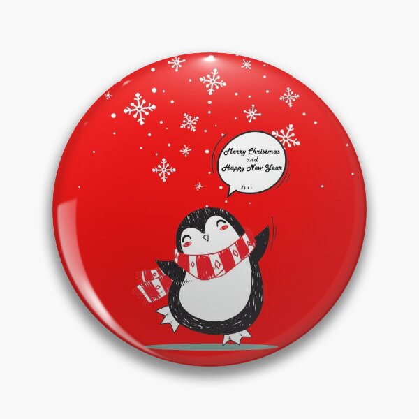 Item preview, Cute Christmas Penguin designed and sold by DarkHumorstore.