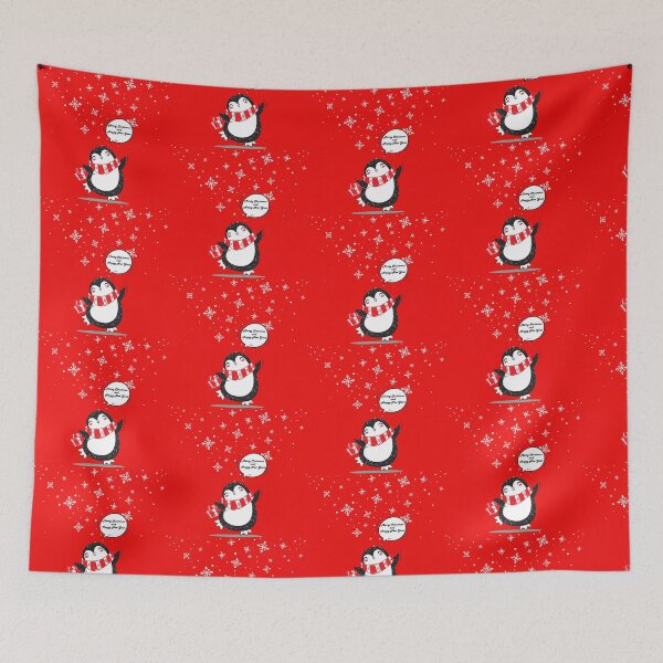 Item preview, Cute Christmas Penguin designed and sold by DarkHumorstore.