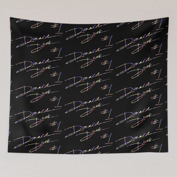 Item preview, Tie Dye Donald Duck Autograph designed and sold by WavyGrayvy.