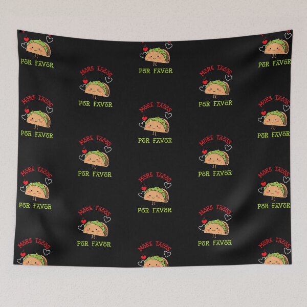 Item preview, No Love No Tacos More Tacos Por Favor designed and sold by FitFabFunny.