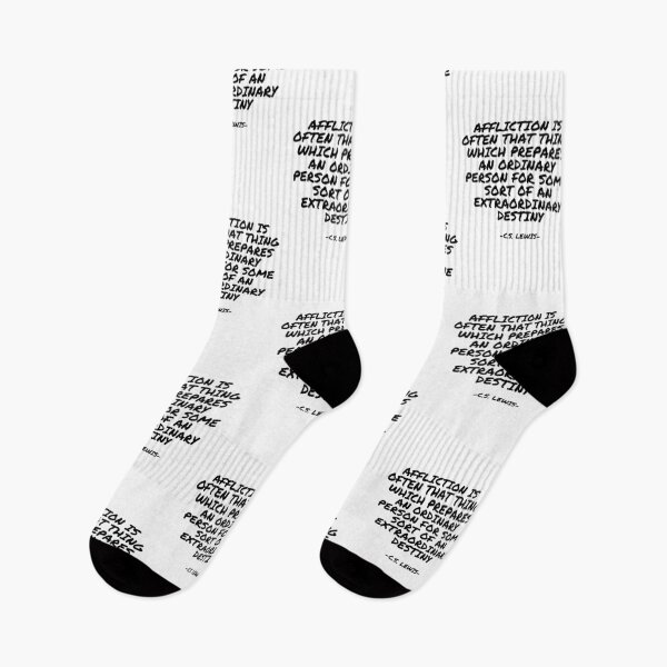 Item preview, C.S. Lewis - Affliction is often that thing which prepares an ordinary person for some sort of an extraordinary destiny designed and sold by appleofyoureye.
