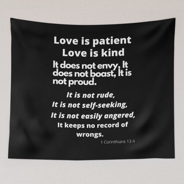 Item preview, Love is patient Love is kind designed and sold by MuscleCarTs.