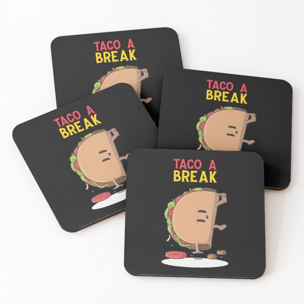 Item preview, Taco a Break! No Love No Tacos designed and sold by FitFabFunny.