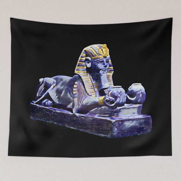 Item preview, Amunhotep III Sphinx (grimy painting style) designed and sold by DotorEaon.