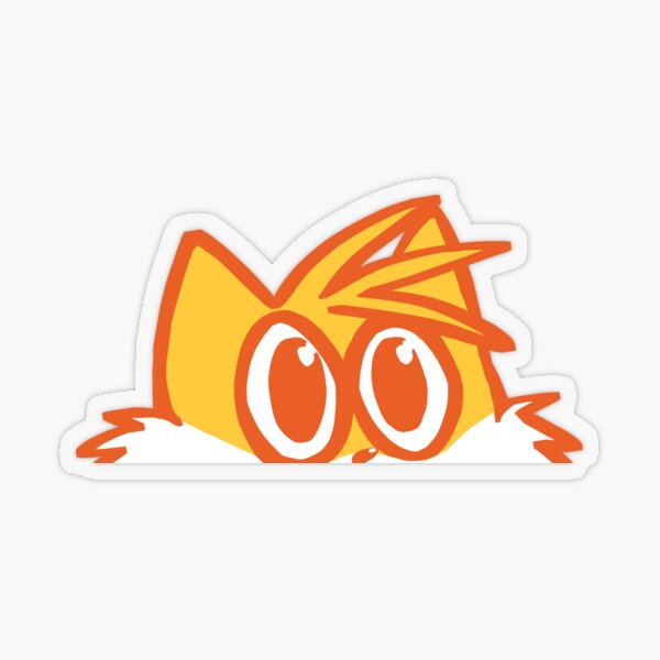 tails Transparent Sticker