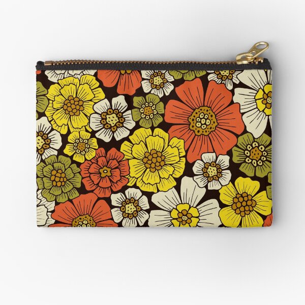 Item preview, Retro 1960s 1970s Floral Pattern designed and sold by somecallmebeth.