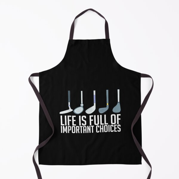 Item preview, Life Is Full Of Important Choices Golf Player designed and sold by ChesterNichols.