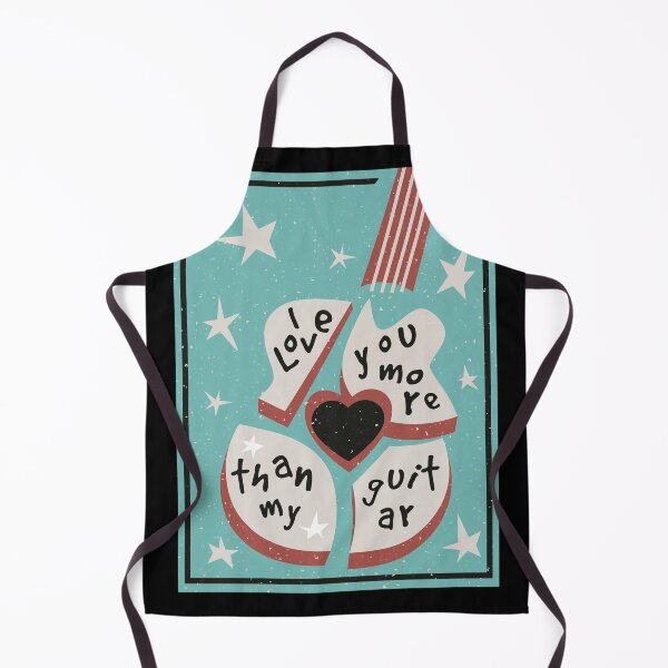 Item preview, I Love You More Than My Guitar designed and sold by shizayats.