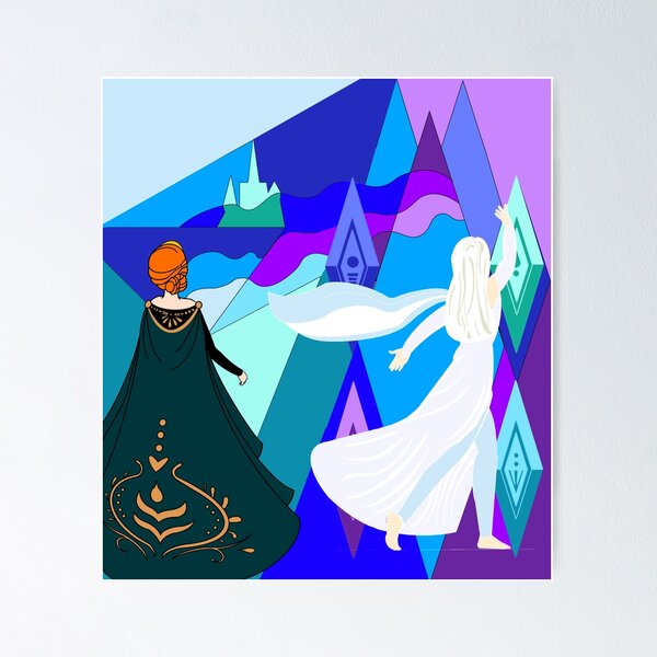 Disney FROZEN Wall Decal - Princess Elsa of Arendelle