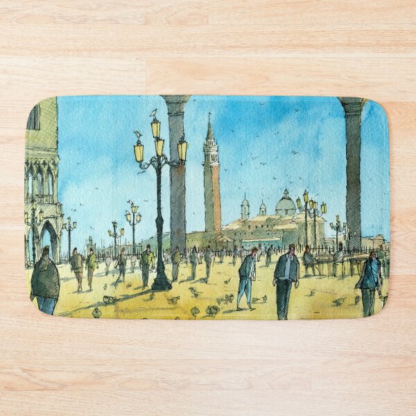 Item preview, Piazza San Marco - St Mark's Square Venice designed and sold by darrenyeoart.