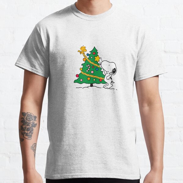 Noël Snoopy T-shirt classique