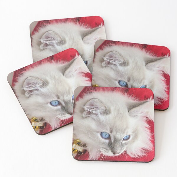 Item preview, Ragdoll kitten Christmas  designed and sold by Fluffycat2020.