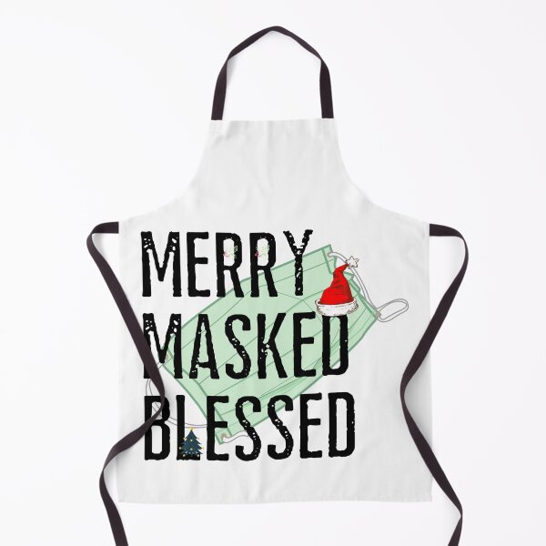 Item preview, Quarantine Christmas Merry Masked & Blessed   designed and sold by Drnksuzys.