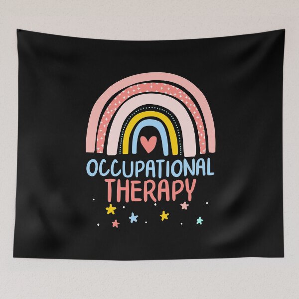 Item preview, OT Month Shirt Cute Rainbow Heart Occupational Therapy Therapist Assistant Women Gift For Women designed and sold by Sifoustore.