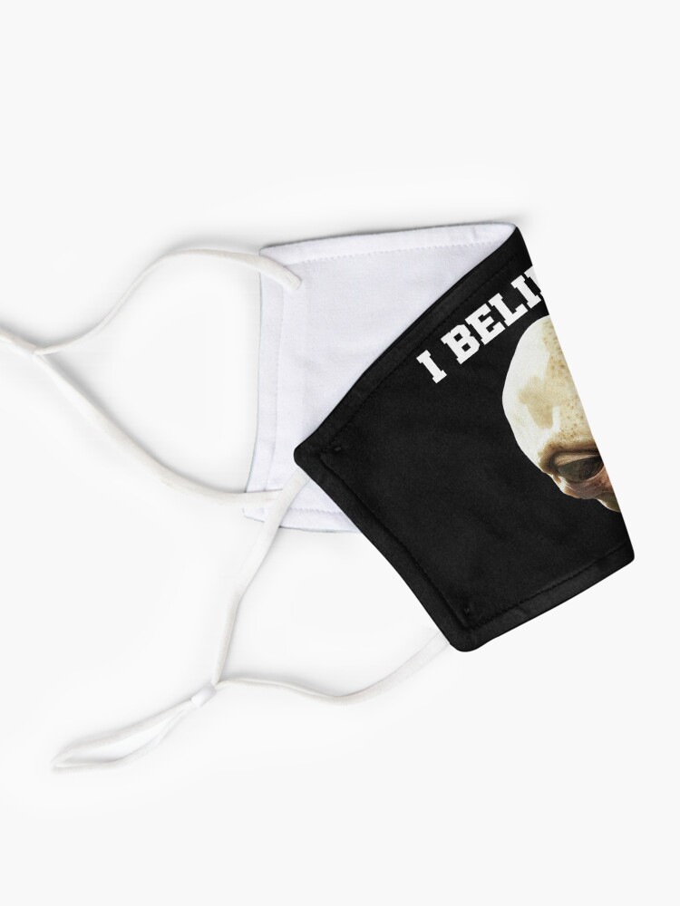 Alternate view of I Believe Alien Design Mask