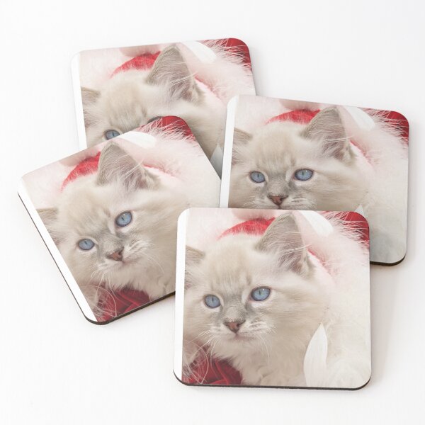 Item preview, Ragdoll kitten Christmas  designed and sold by Fluffycat2020.