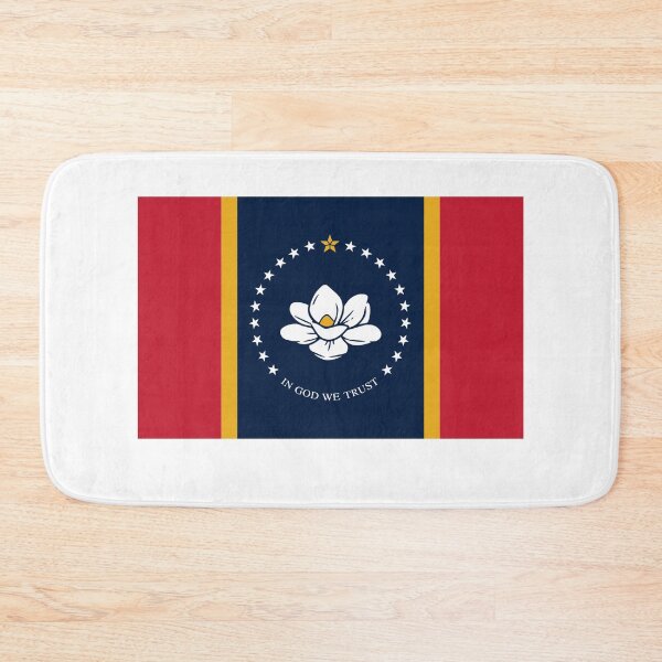 Item preview, Mississippi New State Flag with Magnolia Flower designed and sold by Shellbelle44.