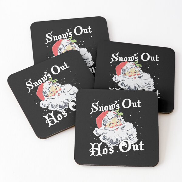 Item preview, Snow s out ho s out merry christmas satan claus designed and sold by juansstanley.