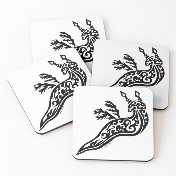 Item preview, Nudibranch Tribal Design  designed and sold by KitayamaDesigns.
