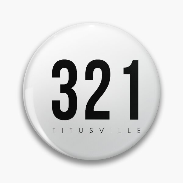 Item preview, Titusville, FL - 321 Area Code design designed and sold by CartoCreative.
