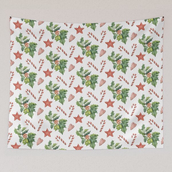 Item preview, Star, Cherry, Heart, Candy Stick Ugly Christmas Pattern designed and sold by Cheap Women's Shirts.