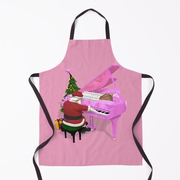 Item preview, Santa Plays Pink Grand Piano designed and sold by Mythos57.