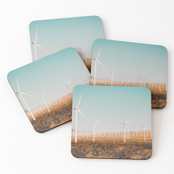 Item preview, Wind turbine in the desert at Kern County California USA designed and sold by Mrvell.