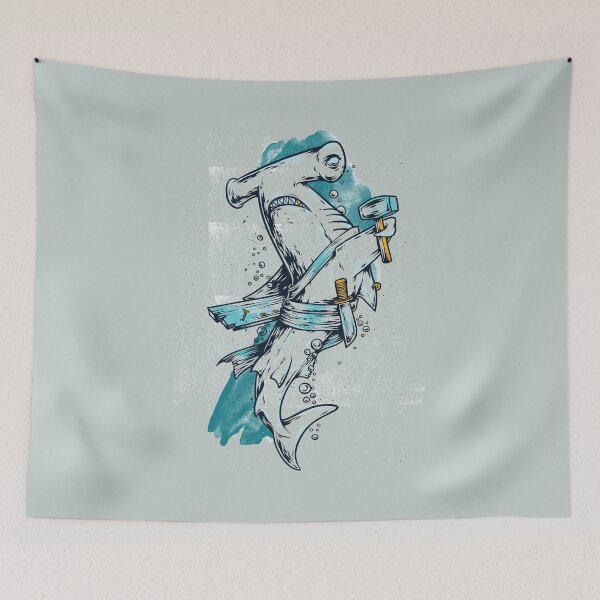 Item preview, cool hammer shark - Awesome hammer shark lover Gift designed and sold by Teenation9.