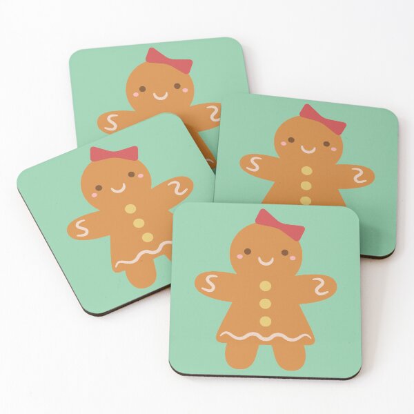 Item preview, Cute Gingerbread Woman with Bow designed and sold by rustydoodle.