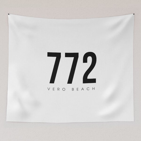 Item preview, Vero Beach, FL - 772 Area Code design designed and sold by CartoCreative.
