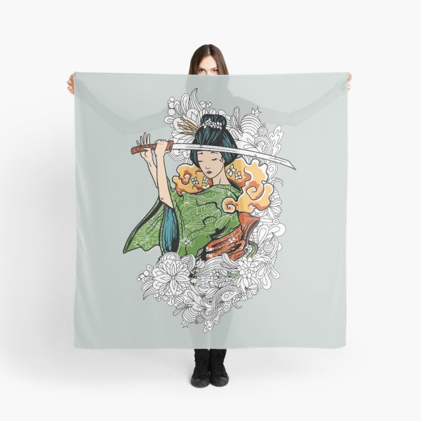 Item preview, japanese woman with sword - Awesome japanese woman fighter Gift designed and sold by Teenation9.