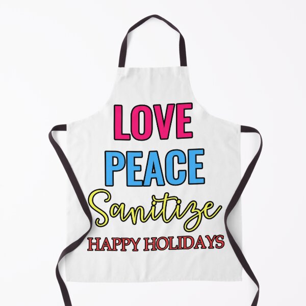 Item preview, Love Peace Sanitize- Christmas in Quarantine designed and sold by younghopes.
