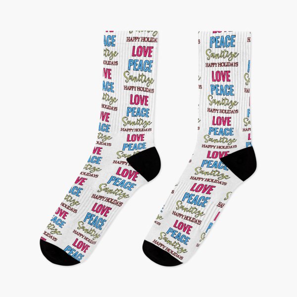 Item preview, Love Peace Sanitize- Christmas in Quarantine designed and sold by younghopes.