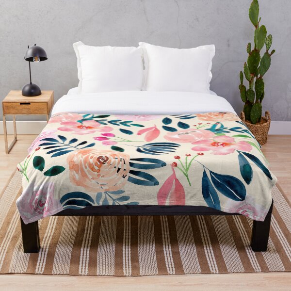 Aperçu de l'œuvre Jolies fleurs d'aquarelle créée et vendue par adortopia.