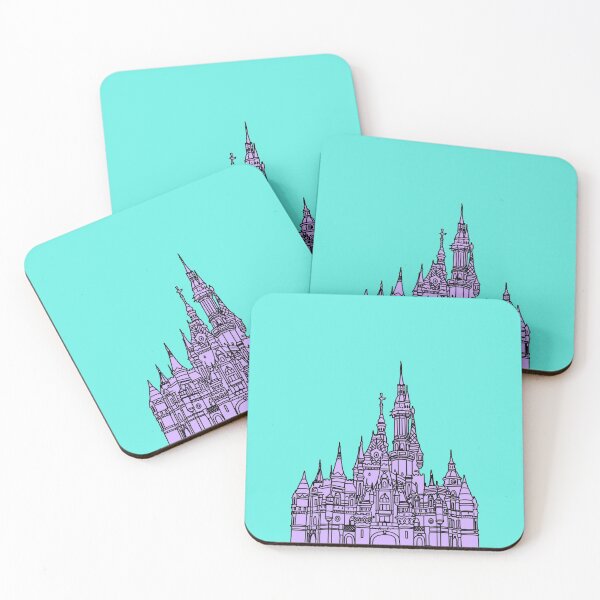 Item preview, Enchanted Storybook Castle - Purple designed and sold by Stardust Sky Designs.