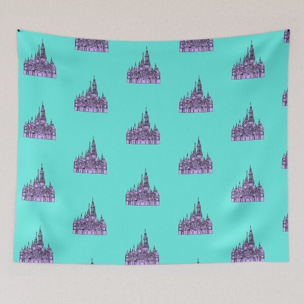 Item preview, Enchanted Storybook Castle - Purple designed and sold by Stardust Sky Designs.