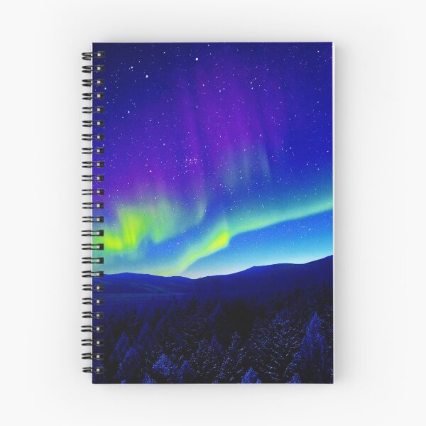 Item preview, Boreal Blue Natural Forest designed and sold by Wolka.