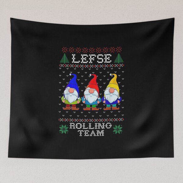 Item preview, Lefse Rolling Team, Christmas Baking Tomte Gnome Xmas designed and sold by OCHSENSCHLAGER.