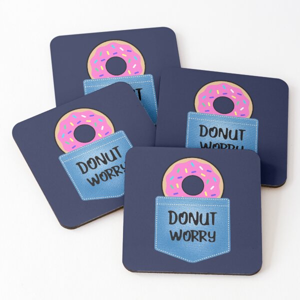Item preview, Donut Worry designed and sold by FitFabFunny.