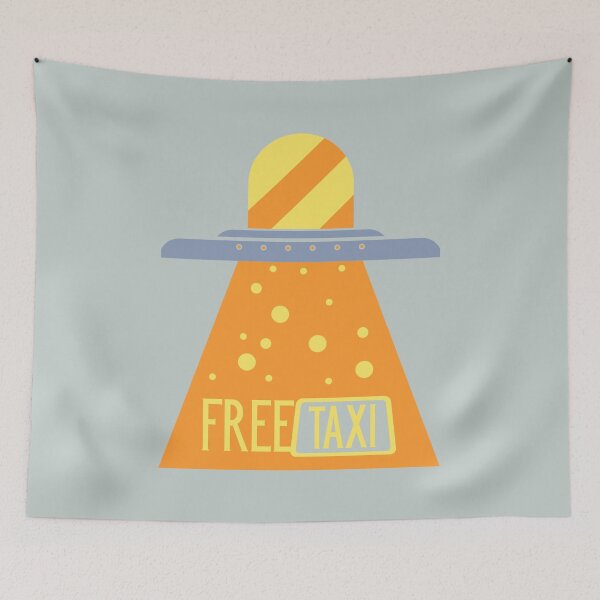 Item preview, Free Taxi - Awesome space lover Gift designed and sold by Teenation9.
