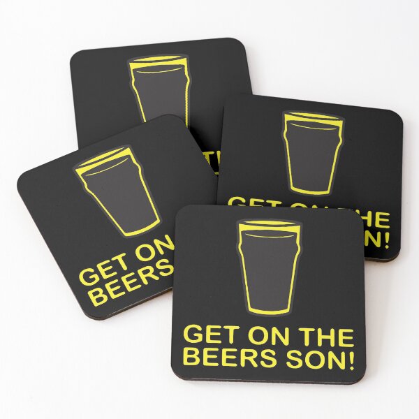 Item preview, Get On The Beers designed and sold by youssefattigui.