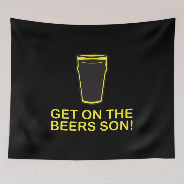 Item preview, Get On The Beers designed and sold by youssefattigui.