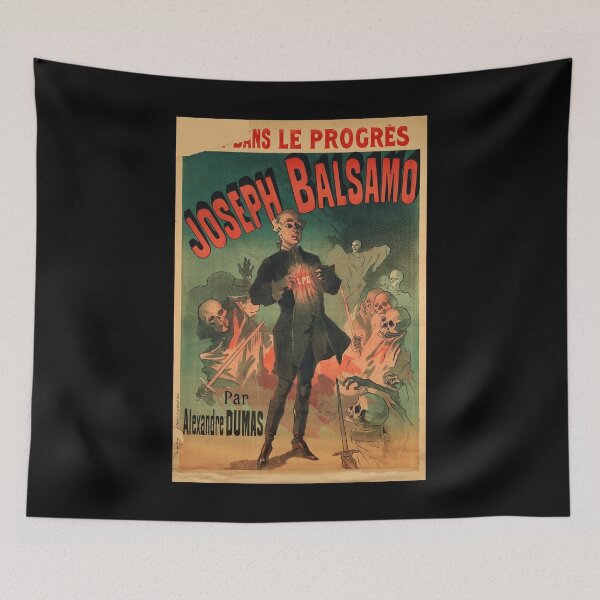 Item preview, retro alexandre dumas joseph balsamo designed and sold by CorasPosters.