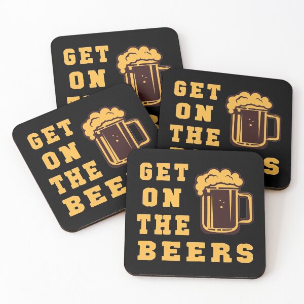 Item preview, Get On The Beers designed and sold by youssefattigui.